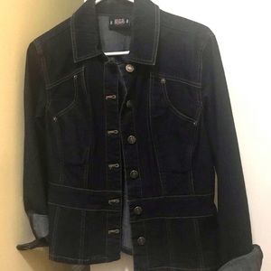 Dark wash jean jacket